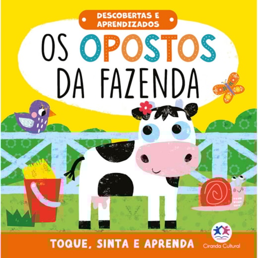 Livro Cartonado Os opostos da fazenda