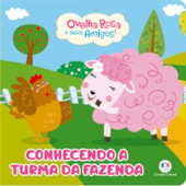 Produto Livro Cartonado Ovelha Rosa - Conhecendo a turma da fazenda