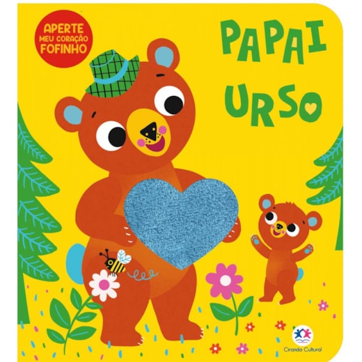 Livro Cartonado Papai urso