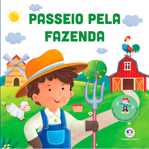 Livro Cartonado Passeio pela fazenda