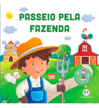 Livro Cartonado Passeio pela fazenda - Com peças para destacar e brincar