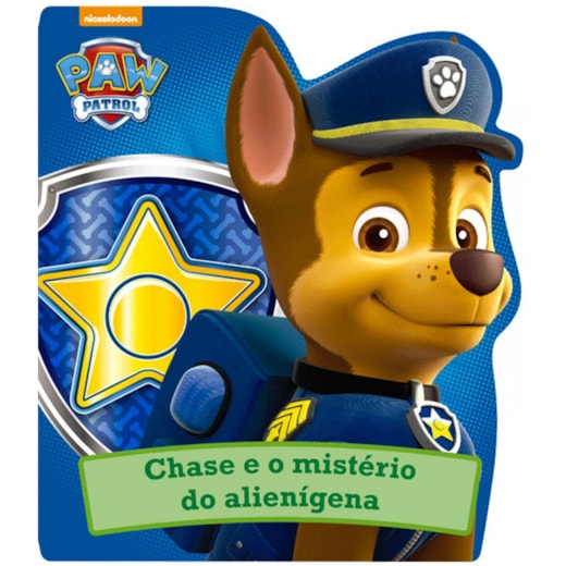 Livro Cartonado Patrulha Canina - Chase e o mistério do alienígena