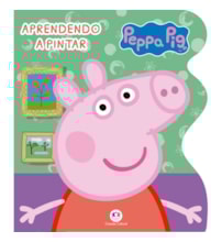 Livro Cartonado Peppa Pig - Aprendendo a pintar