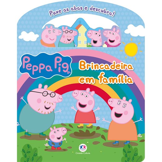 Livro Cartonado Peppa Pig - Brincadeira em família
