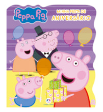 Livro Cartonado Peppa Pig - Minha festa de aniversário