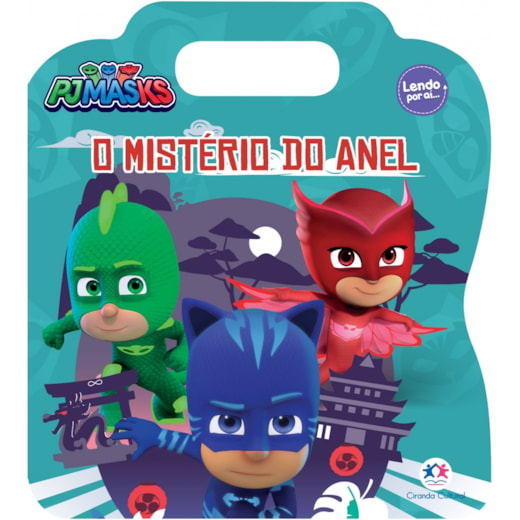 Livro Cartonado PJ Masks - O mistério do anel