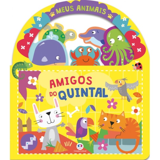 Livro Cartonado Playful pets - animal fun