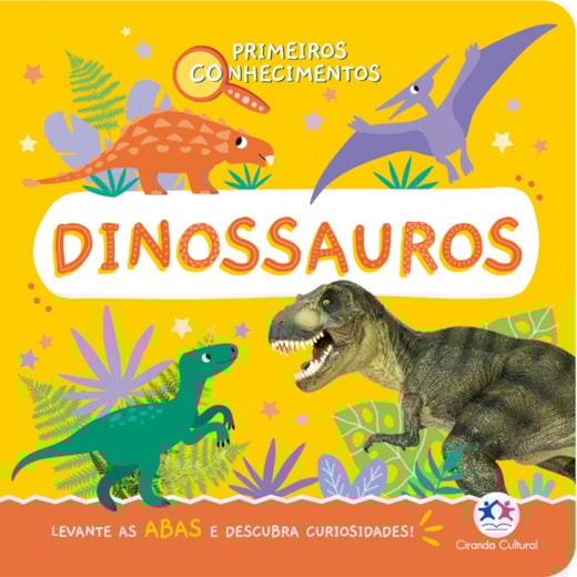 Livro Cartonado Primeiros Conhecimentos - Dinossauros