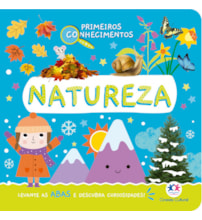 Livro Cartonado Primeiros Conhecimentos - Natureza