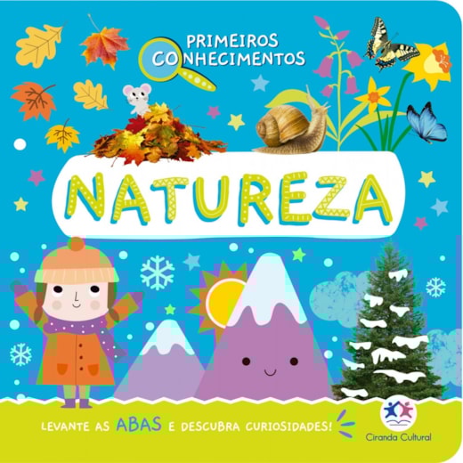 Livro Cartonado Primeiros Conhecimentos - Natureza