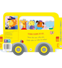 Livro Cartonado Roll Along with weels on the bus