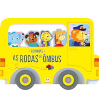 Livro Cartonado Roll Along with weels on the bus