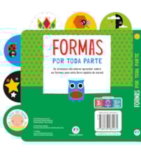 Livro Cartonado Shapes all around - Baby loves large