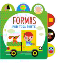 Livro Cartonado Shapes all around - Baby loves large