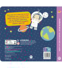 Livro Cartonado Space Bear Zooms to the Moon