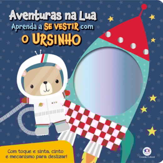 Livro Cartonado Space Bear Zooms to the Moon