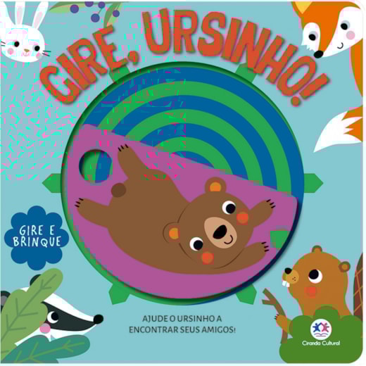 Livro Cartonado Spin little bear