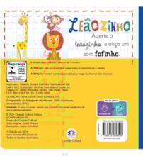 Livro Cartonado Squishy lion