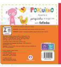 Livro Cartonado Squishy piglet
