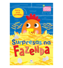 Livro Cartonado Surpresa na fazenda