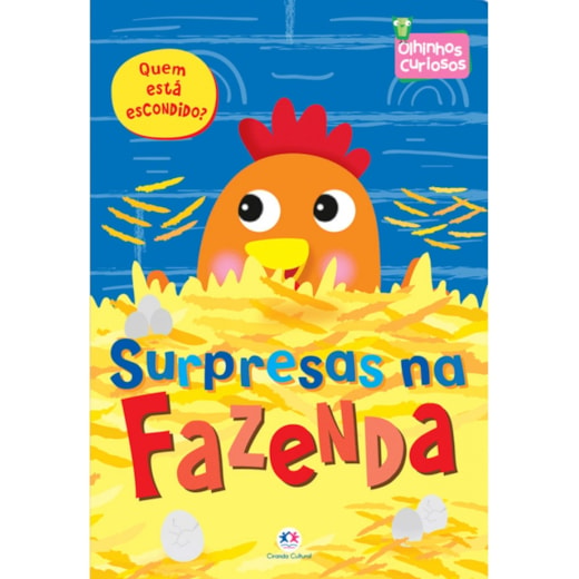 Livro Cartonado Surpresa na fazenda