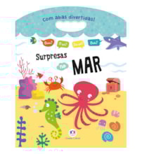 Livro Cartonado Surpresas no mar Livro Cartonado Surpresas no mar