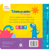 Livro Cartonado T Rex and friends