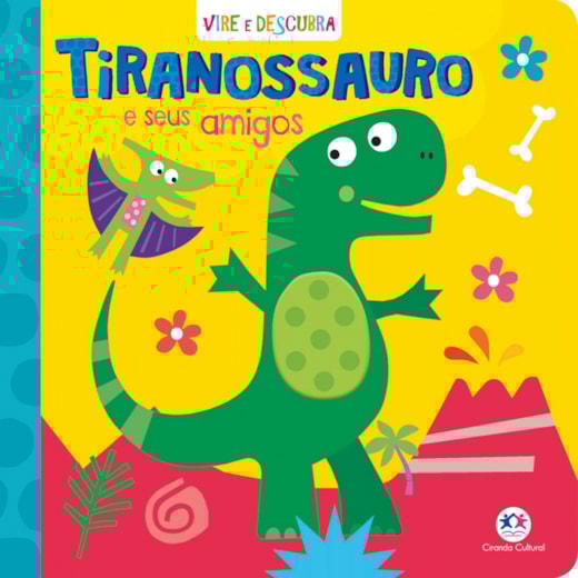 Livro Cartonado T Rex and friends
