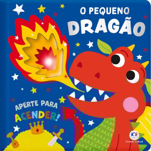 Livro Cartonado The fiery little dragon