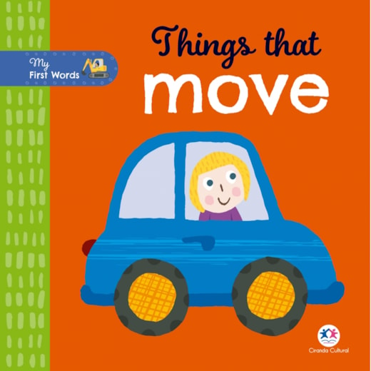 Livro Cartonado Things that move - (Ciranda Inglês)