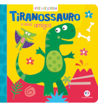 Livro Cartonado Tiranossauro e seus amigos Livro Cartonado Tiranossauro e seus amigos