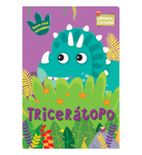 Livro Cartonado Tricerátopo