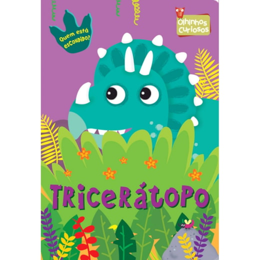 Livro Cartonado Tricerátopo