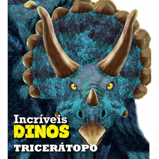 Livro Cartonado Tricerátopo