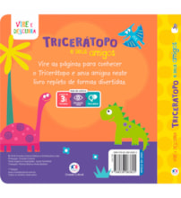 Livro Cartonado Triceratops and friends