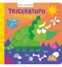 Livro Cartonado Triceratops and friends