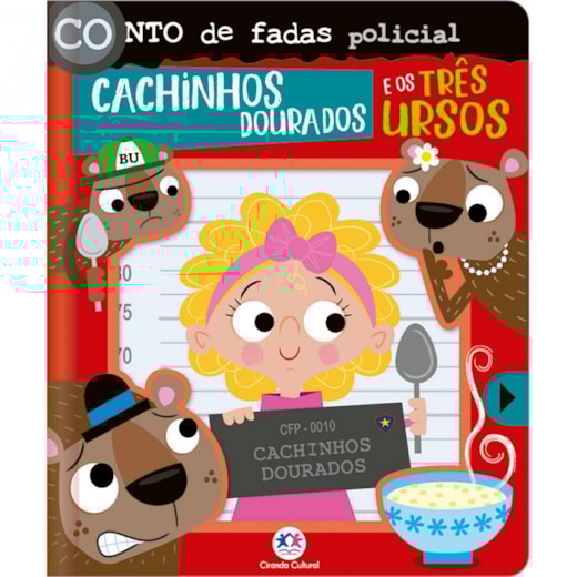 Livro Cartonado True Crime Fairy Tales: Goldilocks