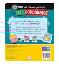 Livro Cartonado True Crime Fairy Tales: Three Little Pigs