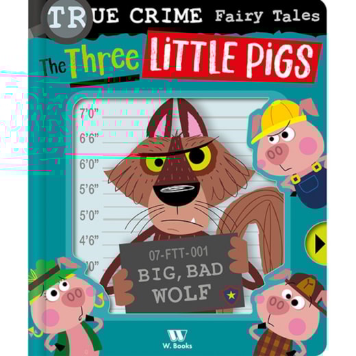 Livro Cartonado True Crime Fairy Tales: Three Little Pigs