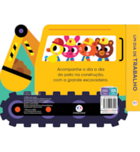 Livro Cartonado Um dia de trabalho - Veículos divertidos