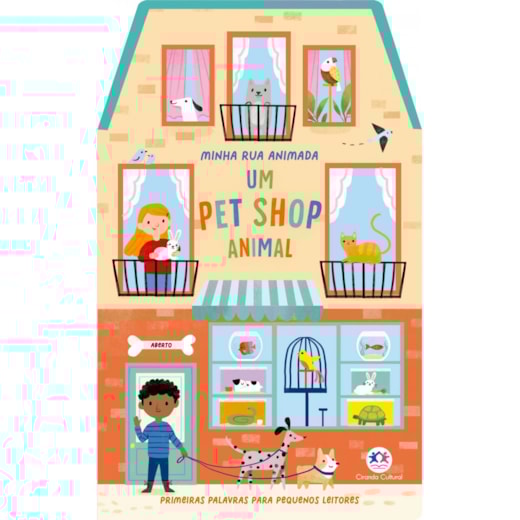 Livro Cartonado Um Pet Shop Animal