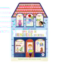 Livro Cartonado Uma Loja de Brinquedos Divertida