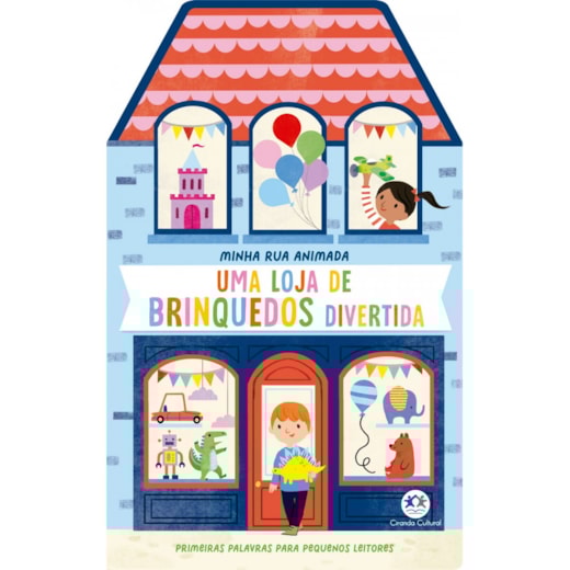Livro Cartonado Uma Loja de Brinquedos Divertida