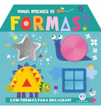 Livro Cartonado Vamos aprender as formas?