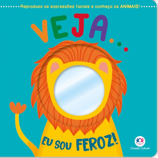 Livro Cartonado Veja... Eu sou feroz!