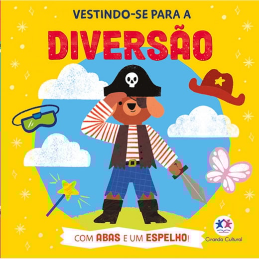 Livro Cartonado Vestindo-se para a diversão