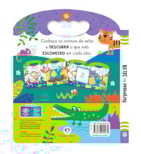 Livro Cartonado Who? What? Where? In the jungle
