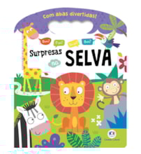 Livro Cartonado Who? What? Where? In the jungle