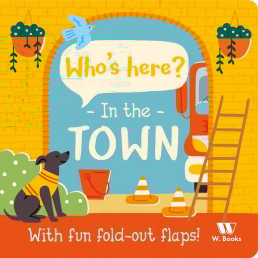 Livro Cartonado Who's here? In the town