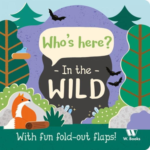 Livro Cartonado Who's here? In the wild
